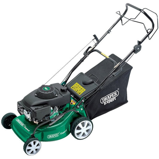 Draper Expert 135cc (4HP) 400mm Self - Propelled Petrol Lawn Mower 08400