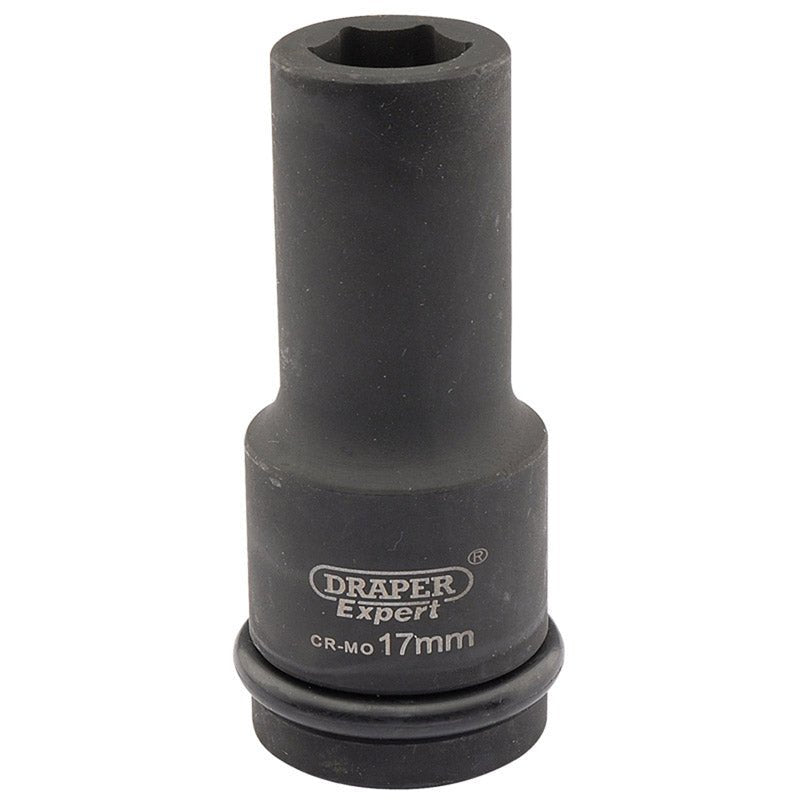 Draper Expert 17mm 3/4" Square Drive Hi - Torq®️ 6 Point Deep Impact Socket 05049 - McCormickTools