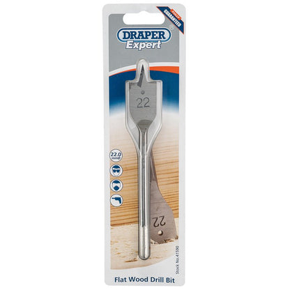 Draper Expert 22.0mm Flat Wood Bit 41590