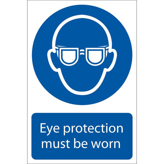 Draper 'Eye Protection' Mandatory Sign 72080