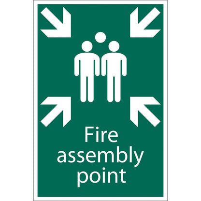 Draper 'Fire Assembly Point' Safety Sign 72463