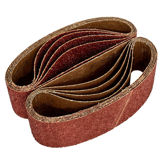 Sealey WSB5340 Sanding Belt 75 x 533mm 40Grit - Pack of 10