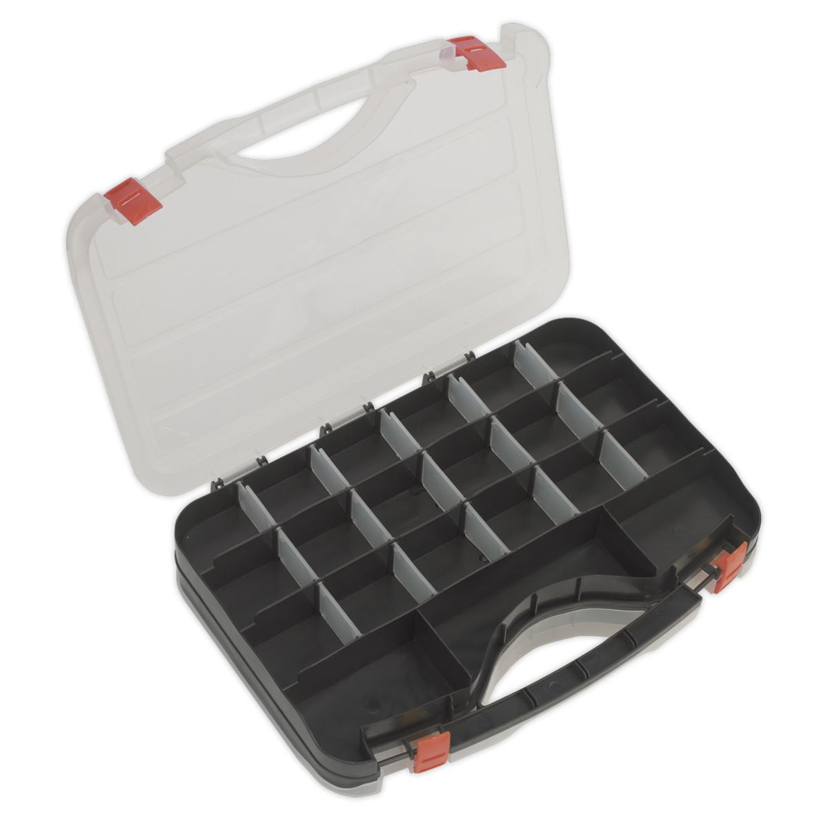 Sealey APAS42 Parts Storage Case 42 Compartment Double-Sided