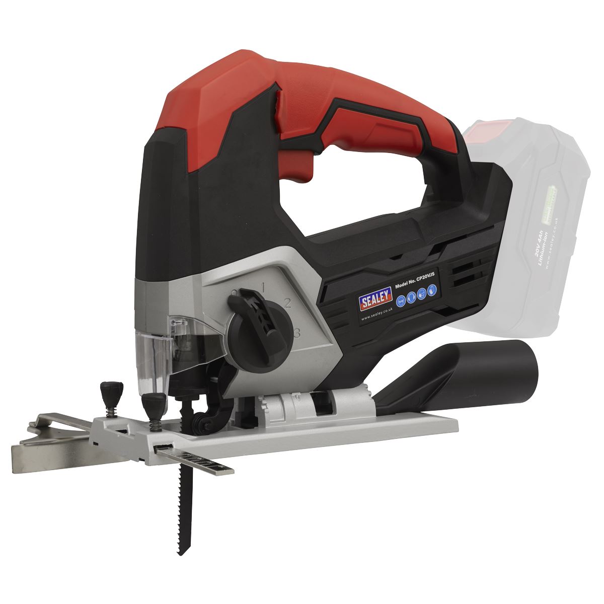 Sealey CP20VJSKIT1 Cordless Jigsaw Kit 20V 2Ah SV20 Series