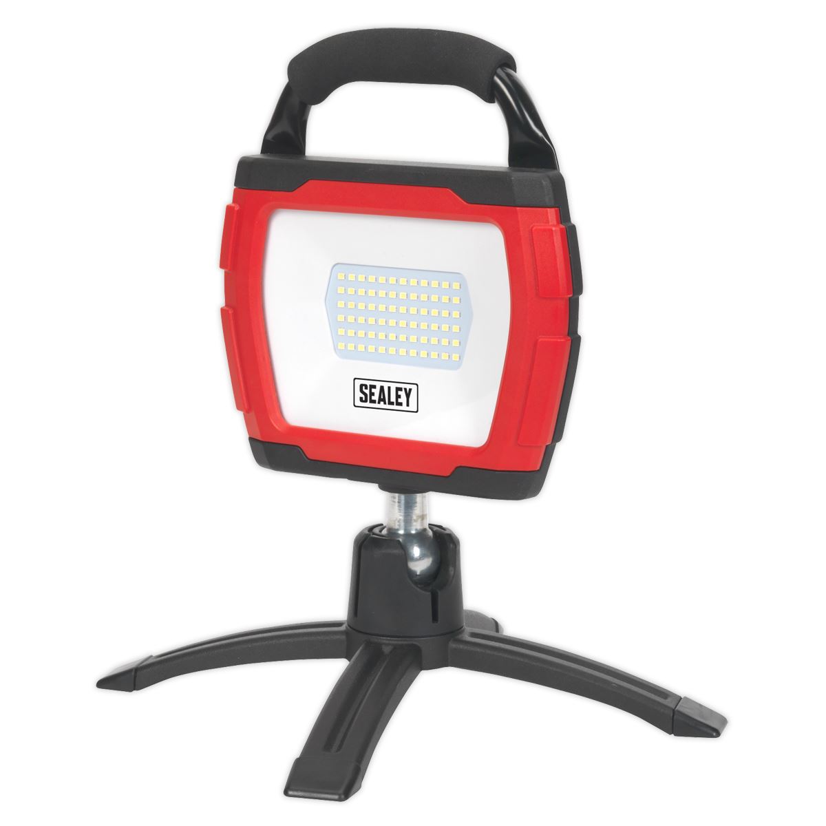 Sealey LED360FR Rechargeable 360° Floodlight 36W SMD LED Portable Red Lithium-ion