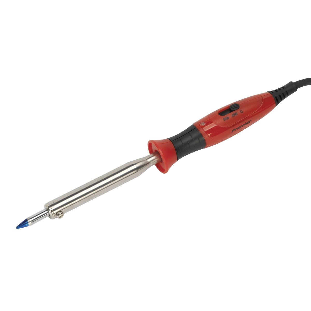 Sealey SD4080 Professional Soldering Iron with Long-Life Tip Dual Wattage 40/80W/230V