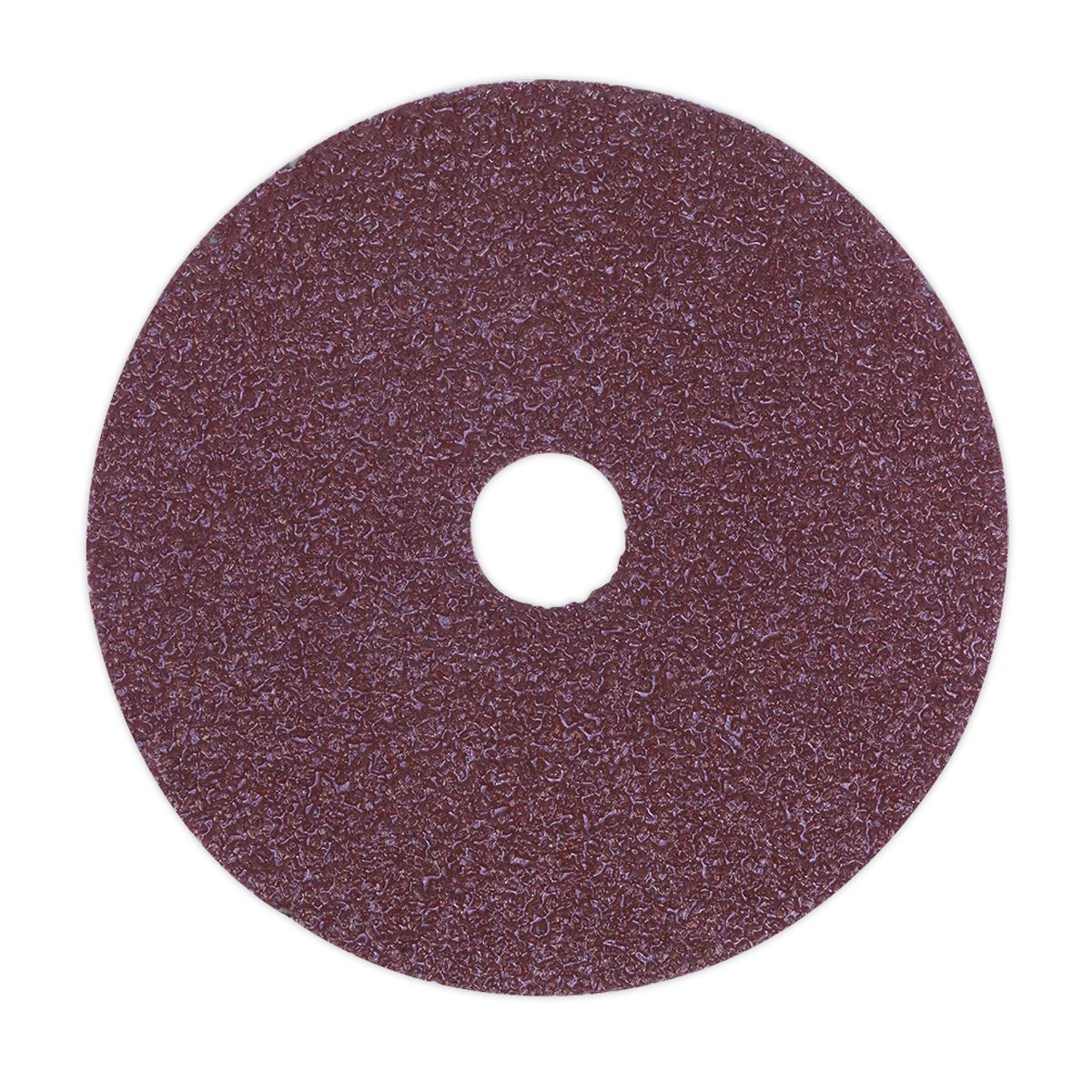 Sealey FBD11550 Sanding Disc Fibre Backed Ø115mm 50Grit Pack of 25-McCormickTools