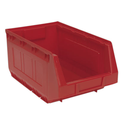 Sealey TPS412R Plastic Storage Bin 210 x 355 x 165mm - Red Pack of 12