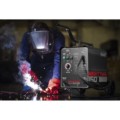 Sealey MIGHTYMIG150 Professional Gas/Gasless MIG Welder 150A 230V