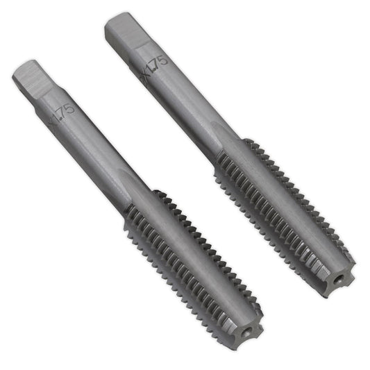 Sealey TSM12 Tap Set 2pc (Taper & Plug) M12 x 1.75mm