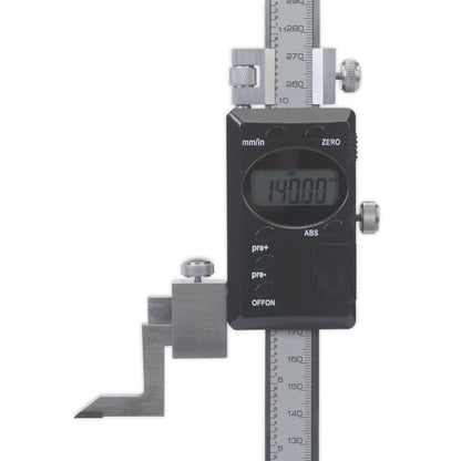 Sealey AK9636D Digital Height Gauge 0-300mm(0-12")