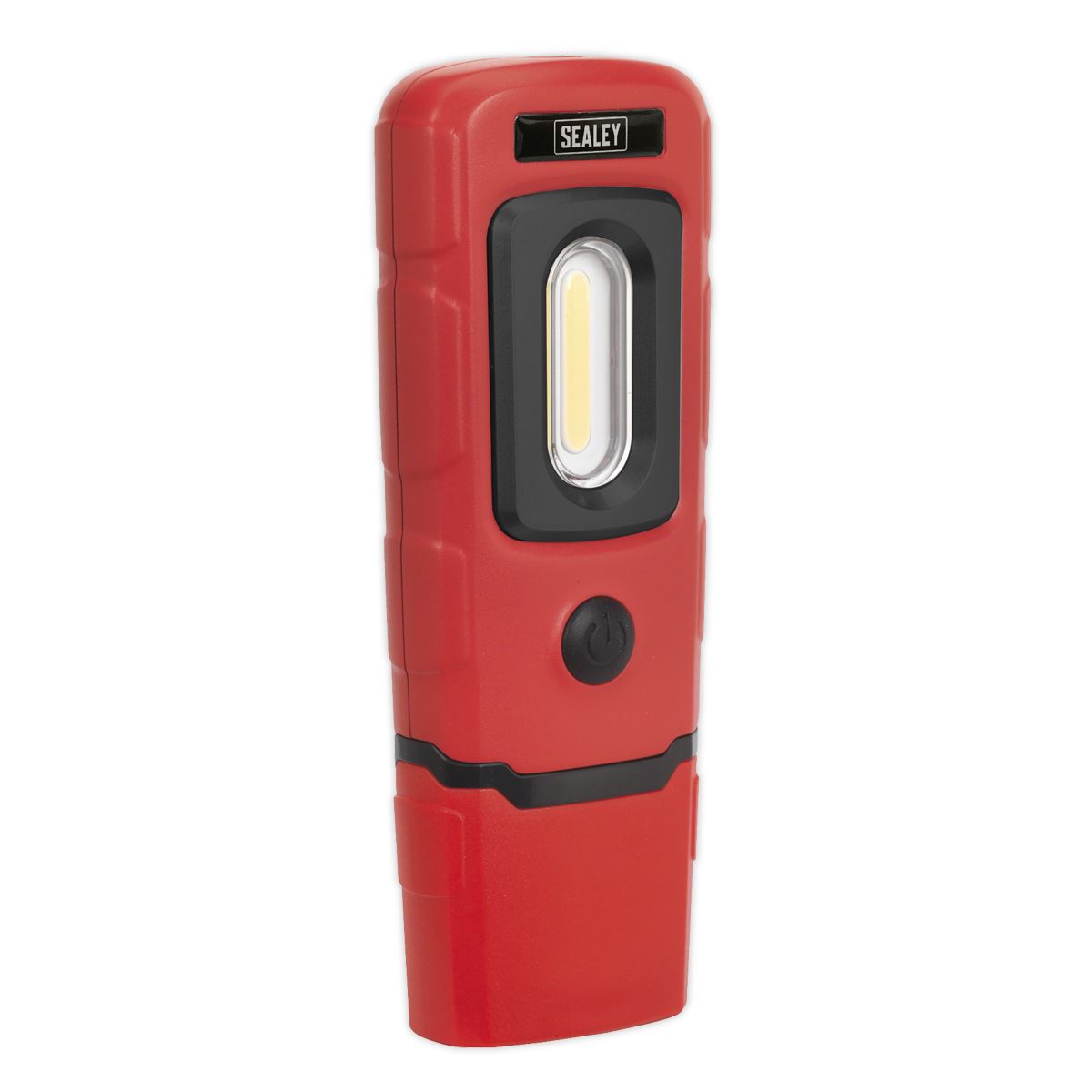 Sealey LED3601R Rechargeable 360° Inspection Light 3W COB & 1W SMD LED Red Lithium-Polymer