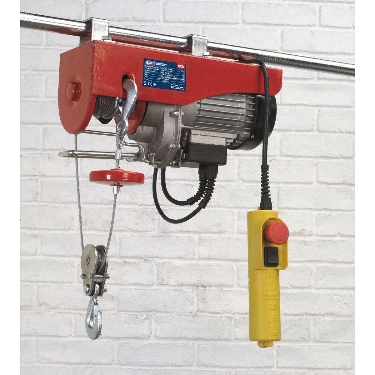 Sealey PH400 Power Hoist 230V/1ph 400kg Capacity