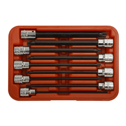 Sealey AK62261 TRX-Star* Socket Bit Set 9pc 3/8"Sq Drive 150mm