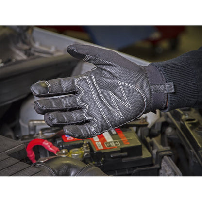 Sealey MG798L Mechanic's Gloves Light Palm Tactouch - Large