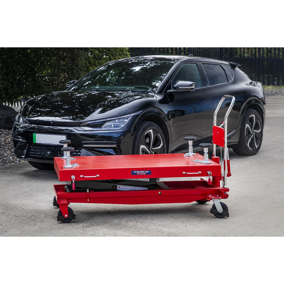 Sealey EVBT1000 1000kg Capacity EV Battery Lift/Hydraulic Platform Truck High Lift