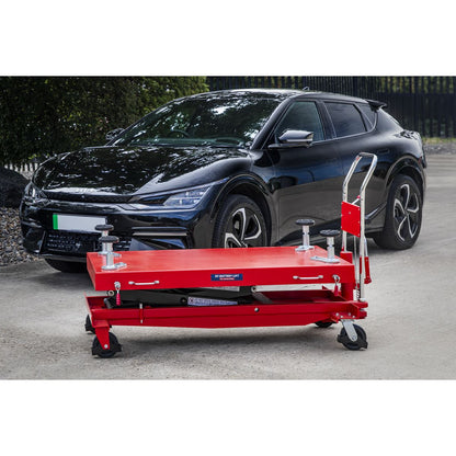 Sealey EVBT1000 1000kg Capacity EV Battery Lift/Hydraulic Platform Truck High Lift