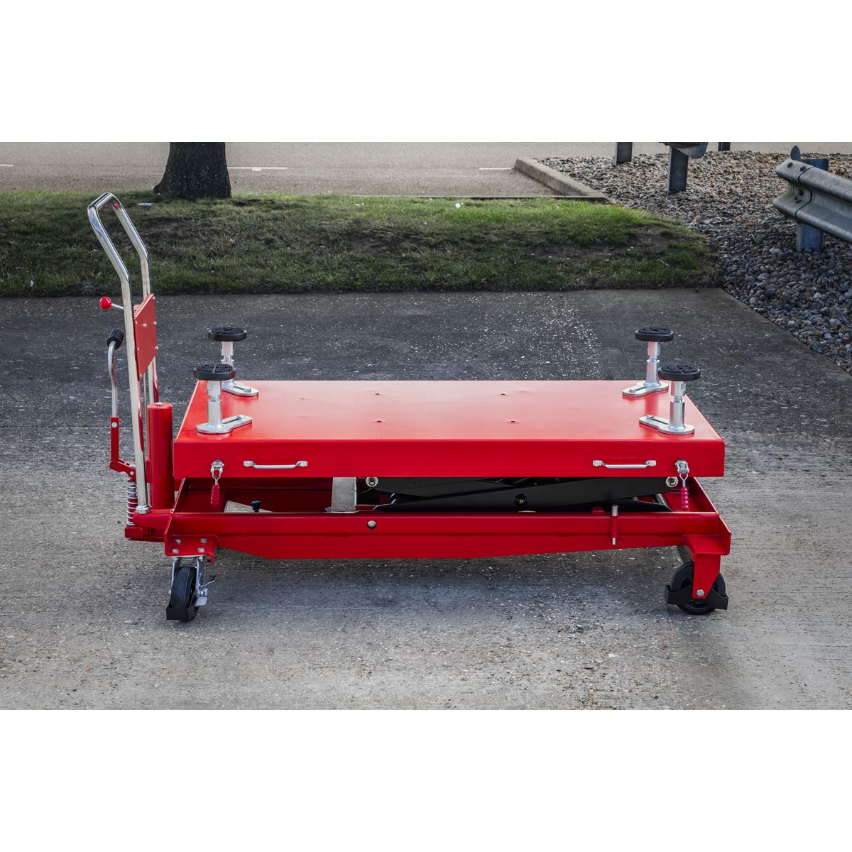 Sealey EVBT1000 1000kg Capacity EV Battery Lift/Hydraulic Platform Truck High Lift