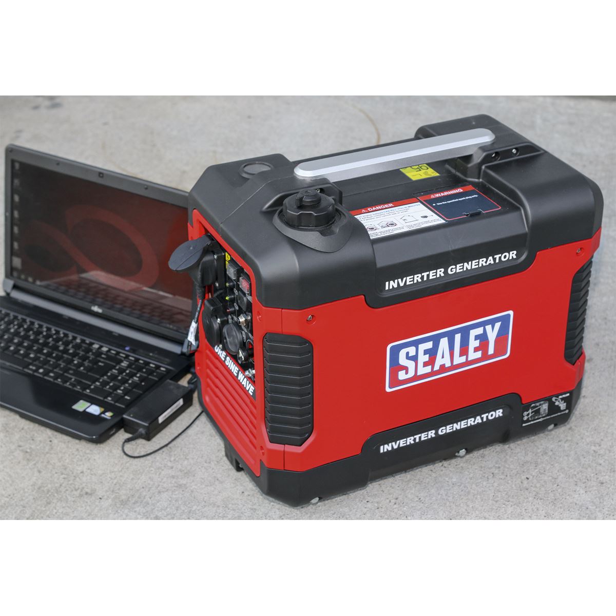 Sealey G2000I Inverter Generator 2000W 230V 4-Stroke Engine