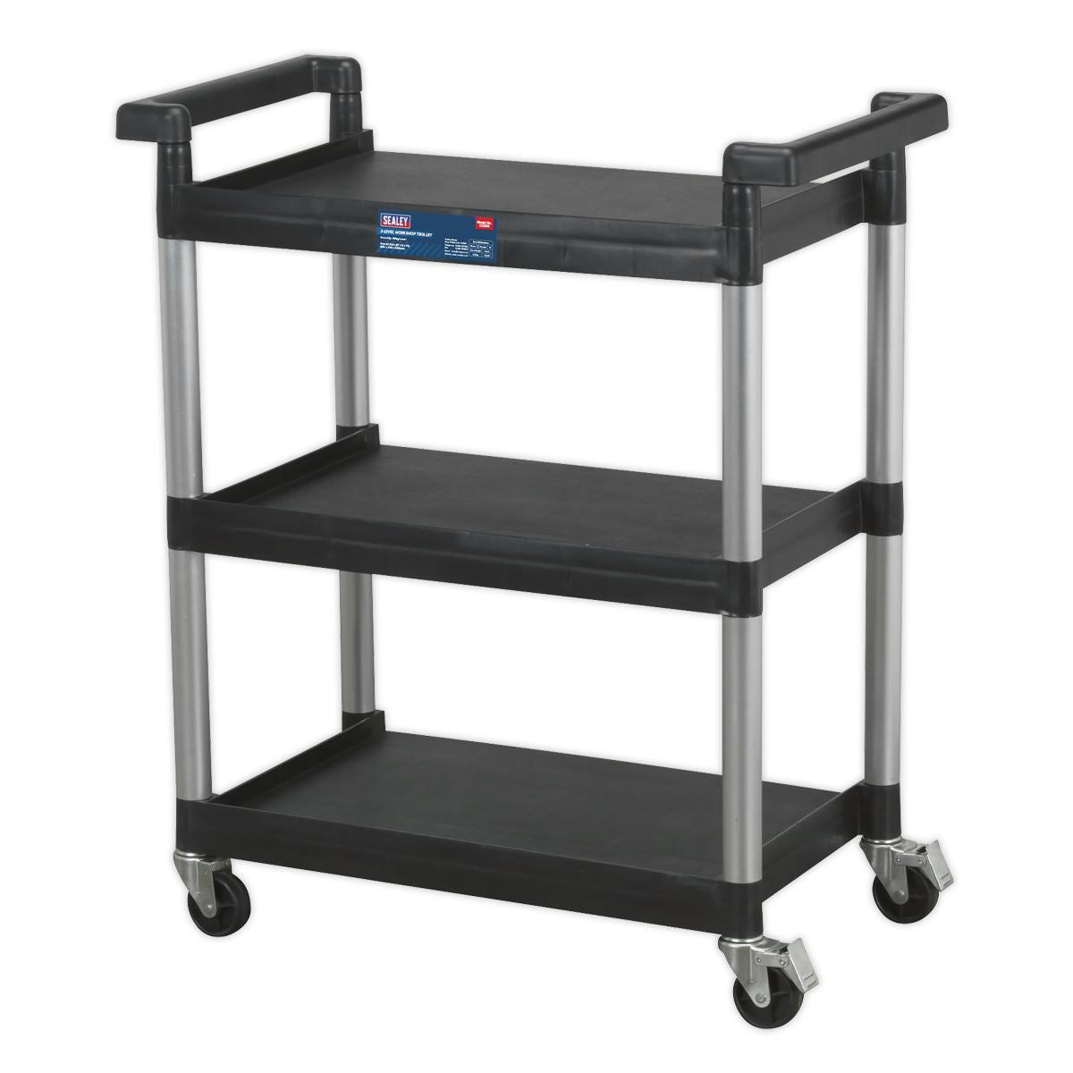 Sealey CX308 Workshop Trolley 3-Level