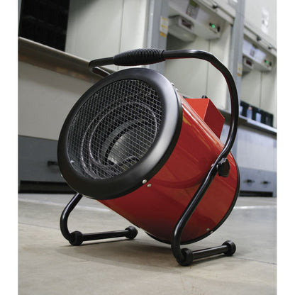 Sealey EH3001 Industrial Fan Heater 3kW 2 Heat Settings 230v 16a