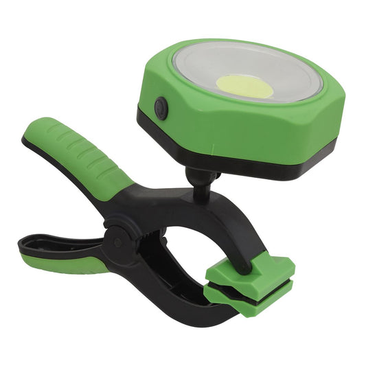 Sealey LED100C Work Light with Clamp 3W COB LED