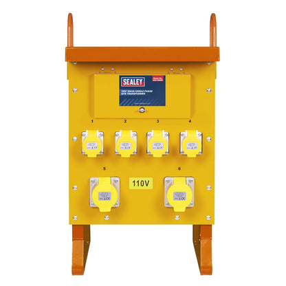 Sealey WST10000 110V 10kVA Single Phase Site Transformer