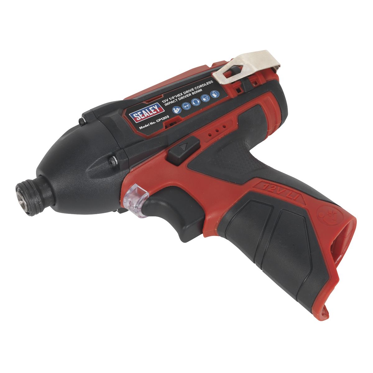 Sealey CP1203 Cordless Impact Driver 1/4"Hex Drive 12V SV12 Series - Body Only