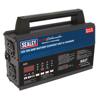 Sealey BSCU170 Battery Support Unit & Charger - 12V 100A