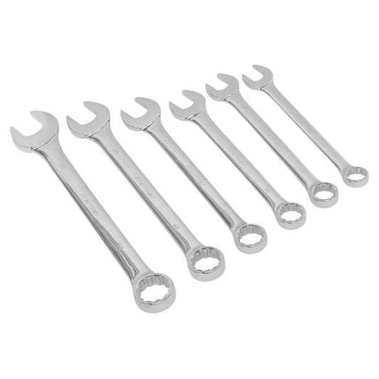 Sealey AK6324 Combination Spanner Set 6pc Super Jumbo Metric