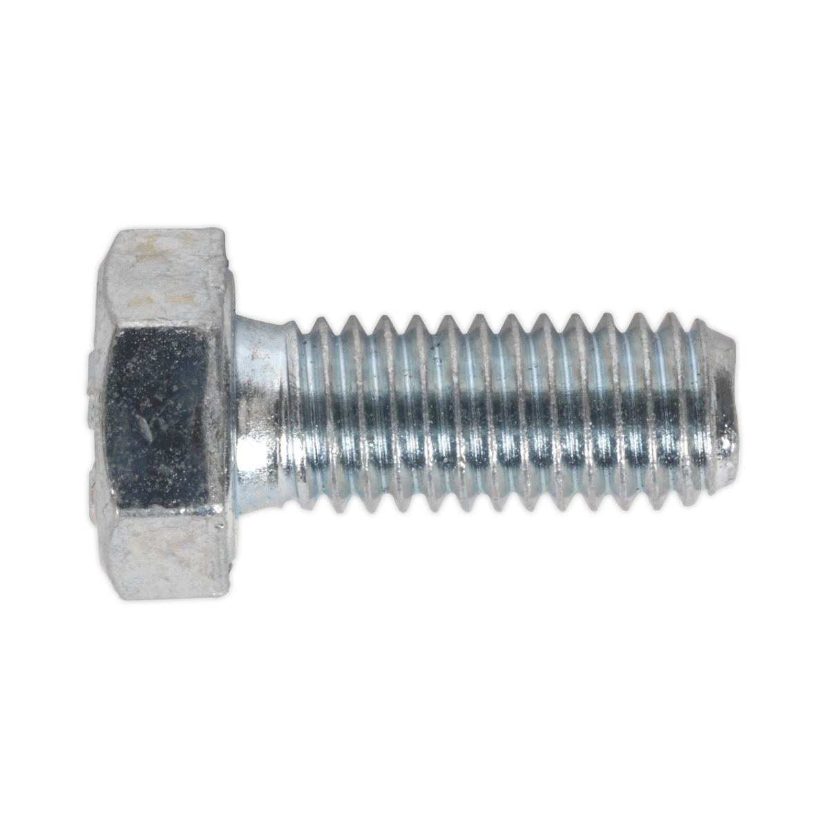 Sealey SS820 HT Setscrew M8 x 20mm 8.8 Zinc Pack of 50