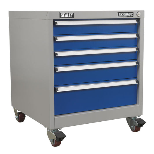 Sealey API5657B Mobile Industrial Cabinet 5 Drawer