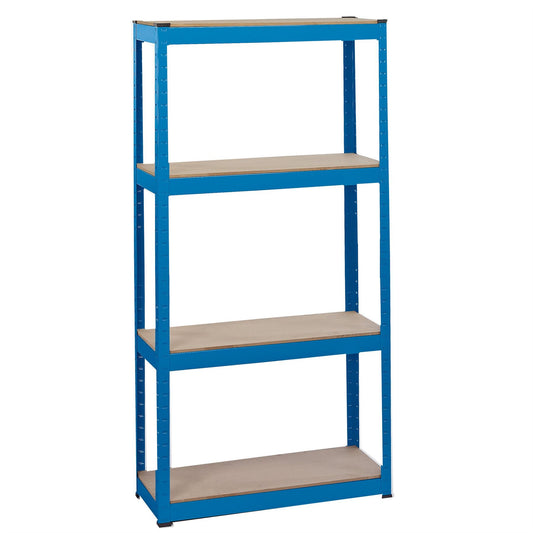 Draper 21658 Steel Shelving Unit 4 Shelves L760 x W300 x H1520mm