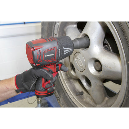 Sealey SA6006 Composite Air Impact Wrench 1/2"Sq Drive - Twin Hammer