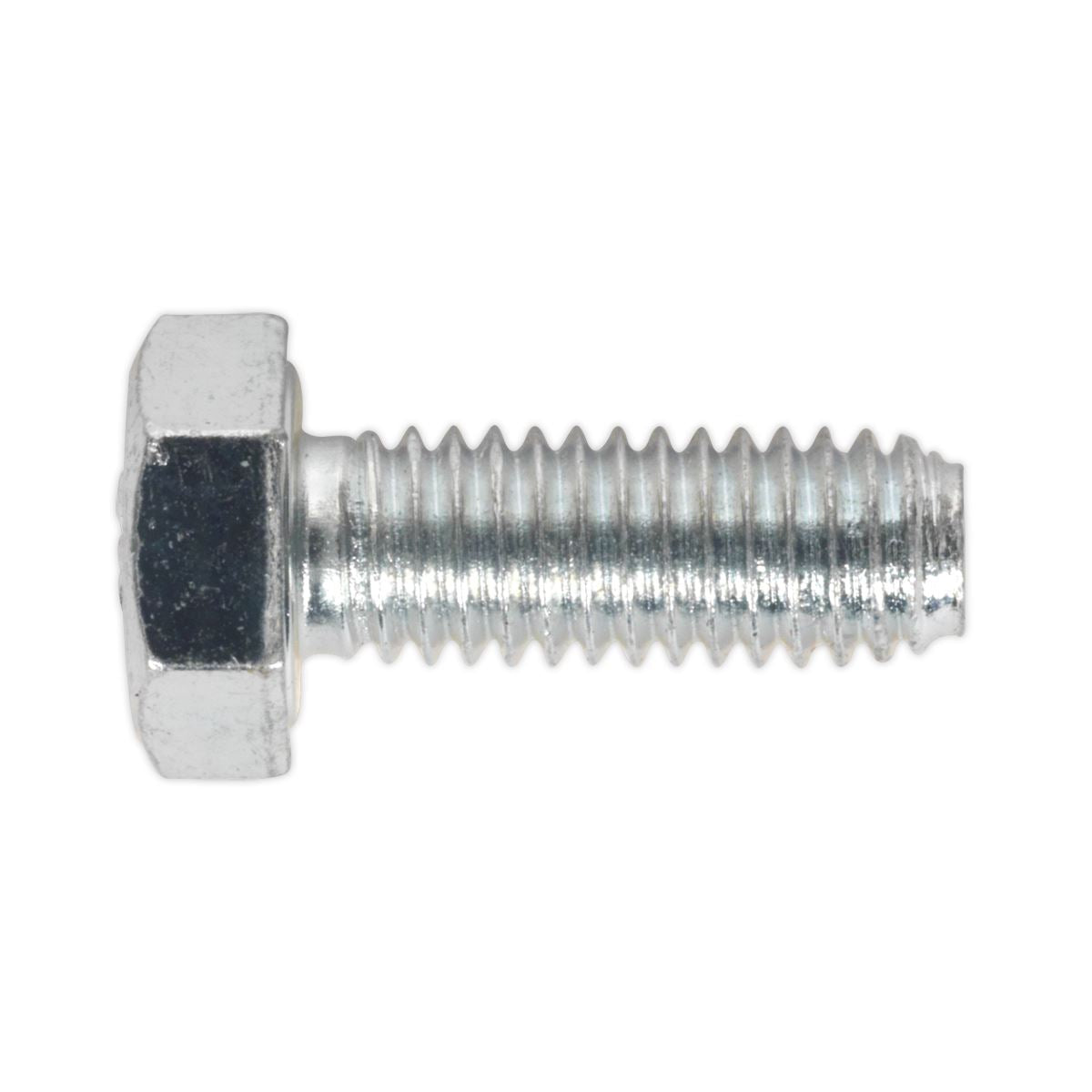 Sealey SS616 HT Setscrew M6 x 16mm 8.8 Zinc Pack of 50