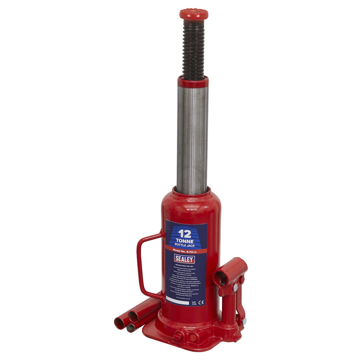 Sealey SJ12 Bottle Jack 12 Tonne-McCormickTools