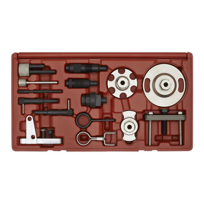 Sealey VSE6181 Diesel Engine Timing Tool & HP Pump Removal Kit - for VAG 2.7D/3.0D/4.0D/4.2D TDi - Chain Drive