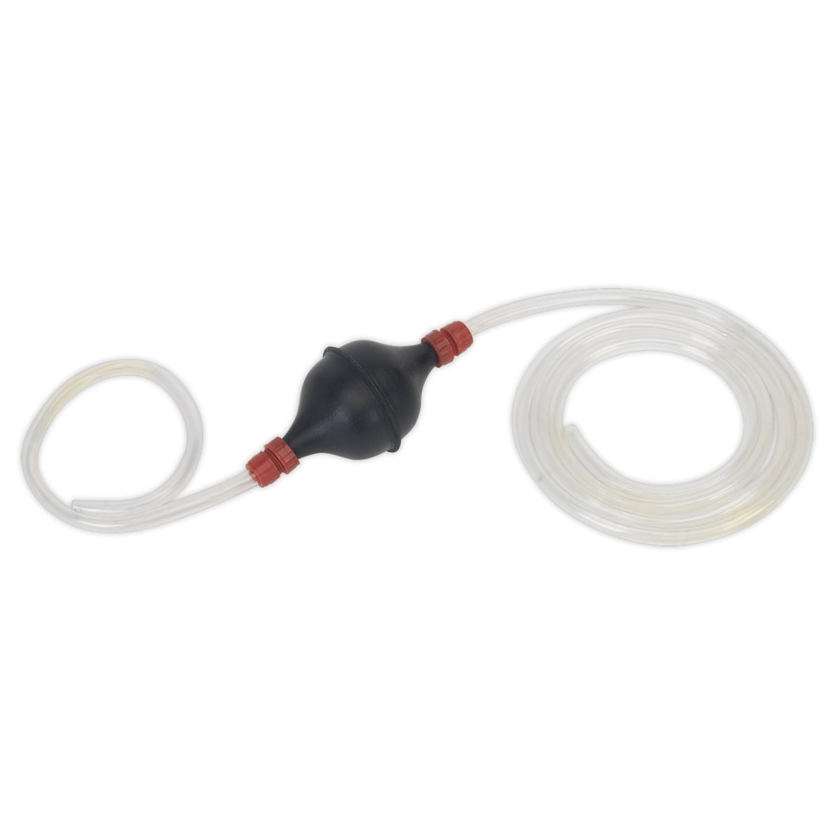 Sealey EC97 Emergency Fuel Transfer Syphon Pump for Petrol/Diesel/Water/Low Viscosity Fluids - 1.7m Hose