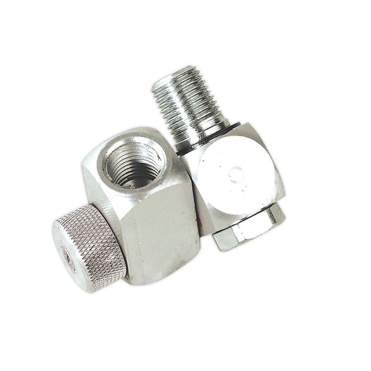 Sealey SA900 Z-Swivel Air Hose Connector with Regulator 1/4"BSP