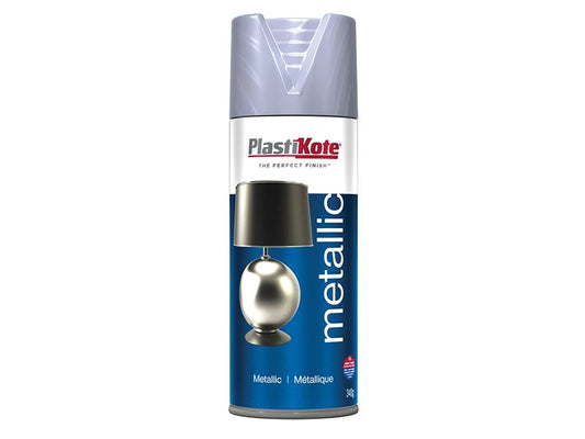 Plastikote Metallic Spray Pewter 400ml