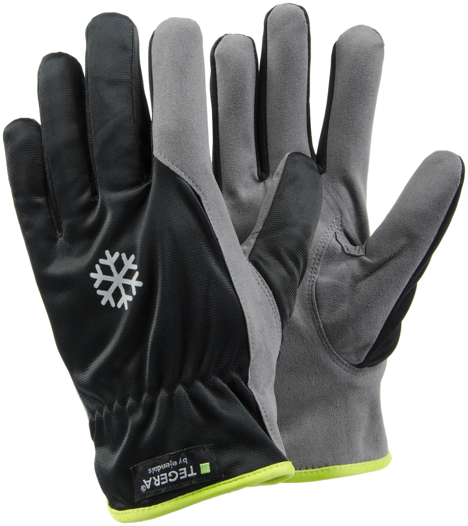 Ejendals Tegera 322 Winter Fleece Lined Syn. Leather Work Gloves