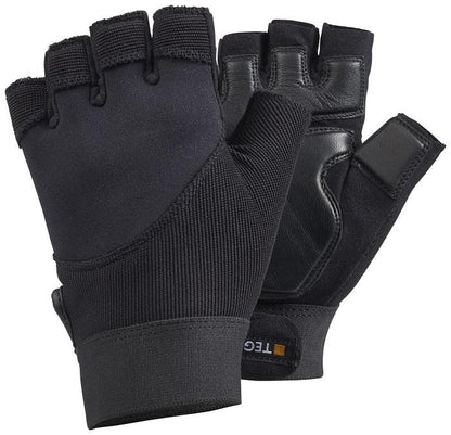 Ejendals Tegera 901 Fingerless Leather Impact Reducing Gloves