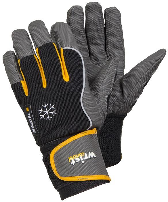 Ejendals Tegera Pro Winter Fleece Lined Microthan®+ Work Gloves Wrist Support 9190