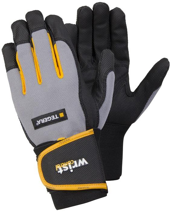 Ejendals Tegera Pro 9196 Microthan®+ Leather Gloves Wrist Support