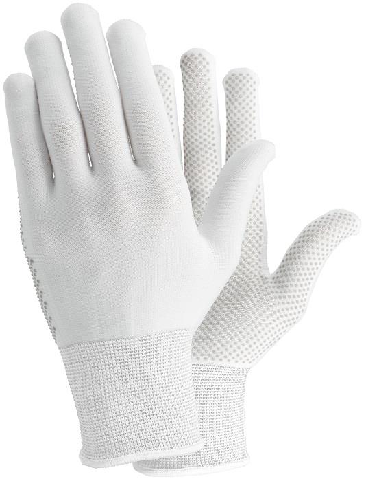 12 Pairs Ejendals Tegera 932 Liner Glove PVC Dot Grip Palm