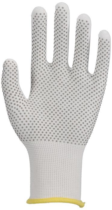 12 Pairs Ejendals Tegera 932 Liner Glove PVC Dot Grip Palm