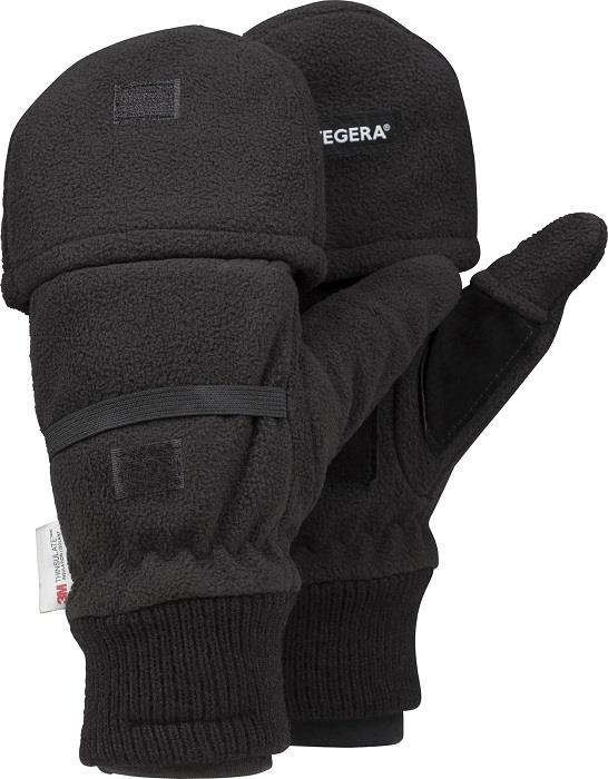 Ejendals Tegera Winter Lined Fingerless Leather Palm Gloves T6030