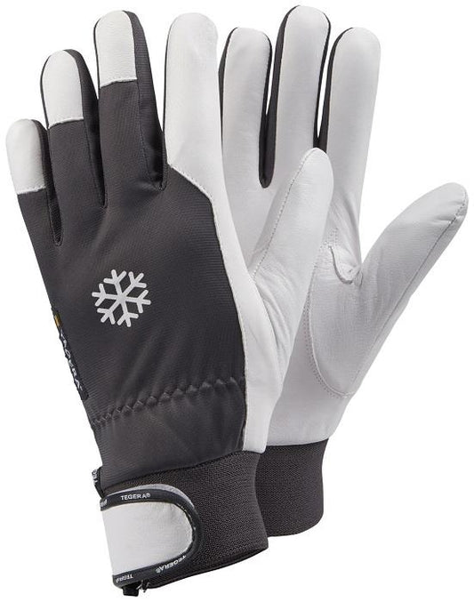 Ejendals Tegera 117 Winter Lined Leather Gloves Hook & Loop Wrist