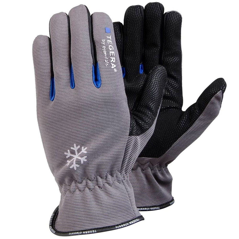 Ejendals Tegera 417 Synthetic Leather Winter Fleece Lined Gloves