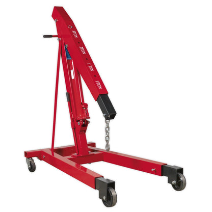 Sealey PH30 Fixed Frame Engine Crane with Extendable Legs 3 Tonne